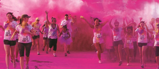 course colorée